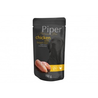 PIPER PURE 150 г пилешко и ориз / 10 бр. СТЕК PIPER PURE 150 г пилешко и ориз / 10 бр. СТЕК