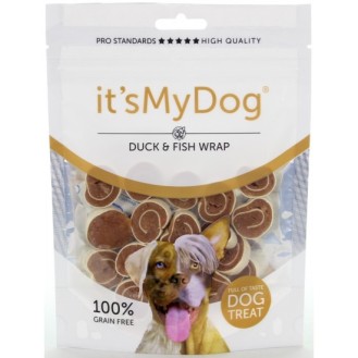 It's My Dog Duck & Fish - кръгчета патица и риба 85 г, без зърно It's My Dog Duck & Fish - кръгчета патица и риба 85 г, без зърно