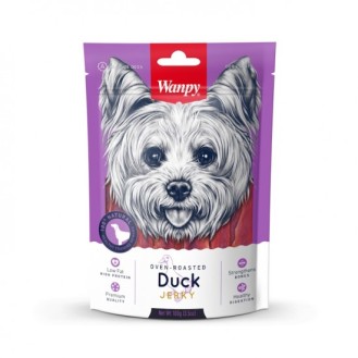 Wanpy Duck Jerky 100 г - премиум клас патешко филе, печено на фурна Wanpy Duck Jerky 100 г - премиум клас патешко филе, печено на фурна