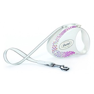 flexi GLAM Composition S - 3м лента, до 12кг - цвят бял