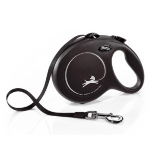 flexi New Classic Medium - 5м лента, до 25 кг - черен