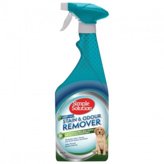 Simple Solution Remover Rainforest спрей за кучета против петна и миризми - тропическа гора, 750 мл Simple Solution Remover Rainforest спрей за кучета против петна и миризми - тропическа гора, 750 мл