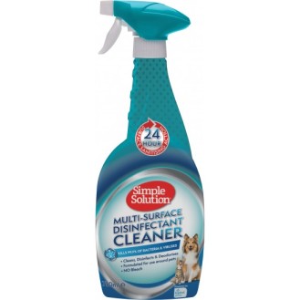Simple Solution Multi-Surface Disinfectant безопасен дезинфектант след кучета и котки 750 мл Simple Solution Multi-Surface Disinfectant безопасен дезинфектант след кучета и котки 750 мл