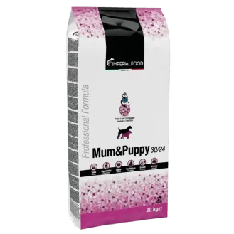Imperial Food Mum & Puppy 20 kg - суха храна за за малки кученца и техните майки от всички породи