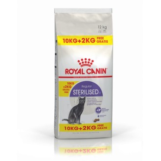 Royal Canin sterilized cat 10 kg + 2 kg free Royal Canin sterilized cat 10 kg + 2 kg free